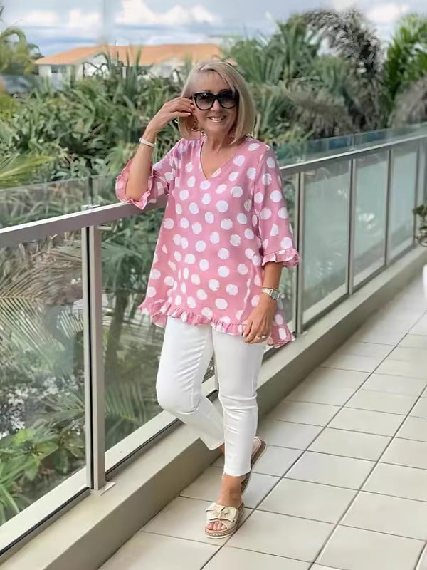 Avalee | bluzka z dekoltem w serek